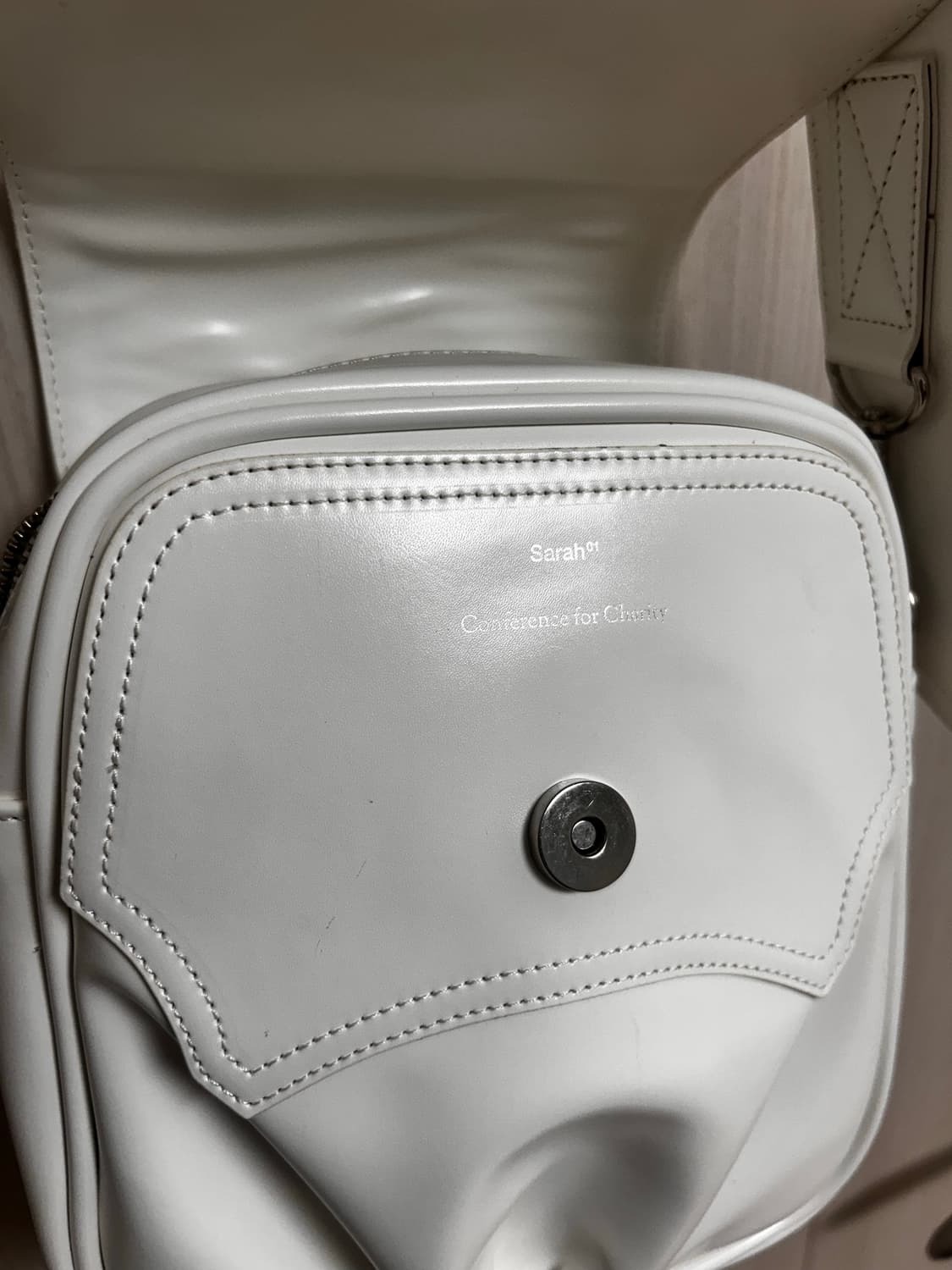 ulika santus 울리카 상투스 채리티 크로스 백 화이트 상품이미지4