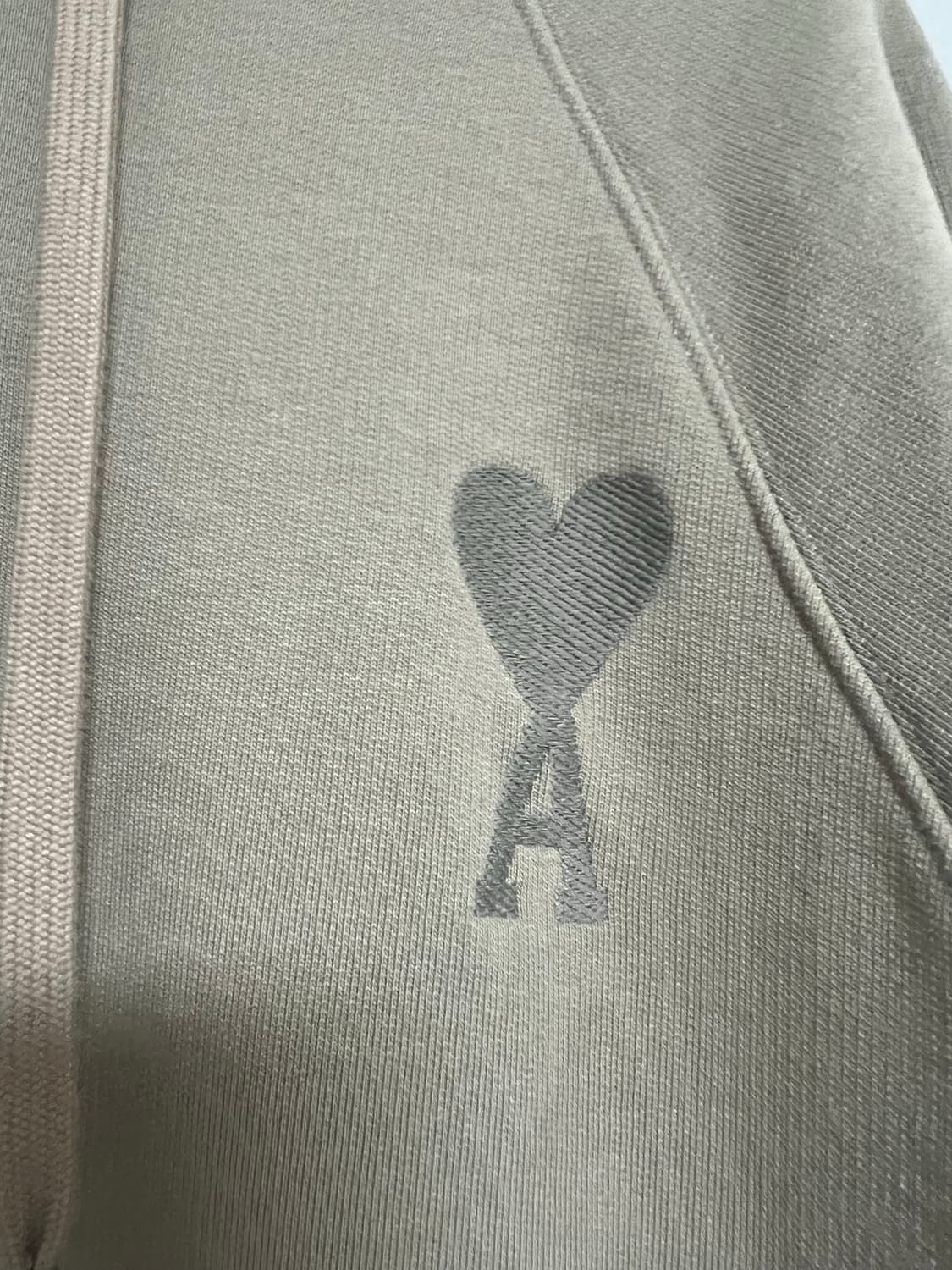 아미 톤온톤 하트 로고 후드티 m 상품이미지4