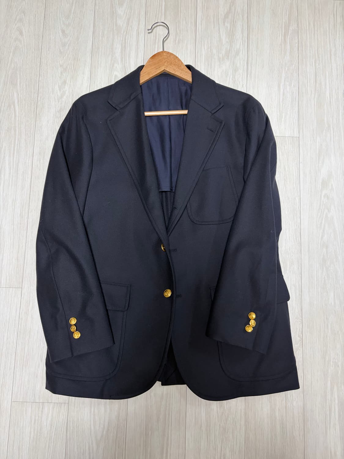 [38] 캡틴선샤인 금장 울 플란넬 블레이저 자켓 상품이미지1