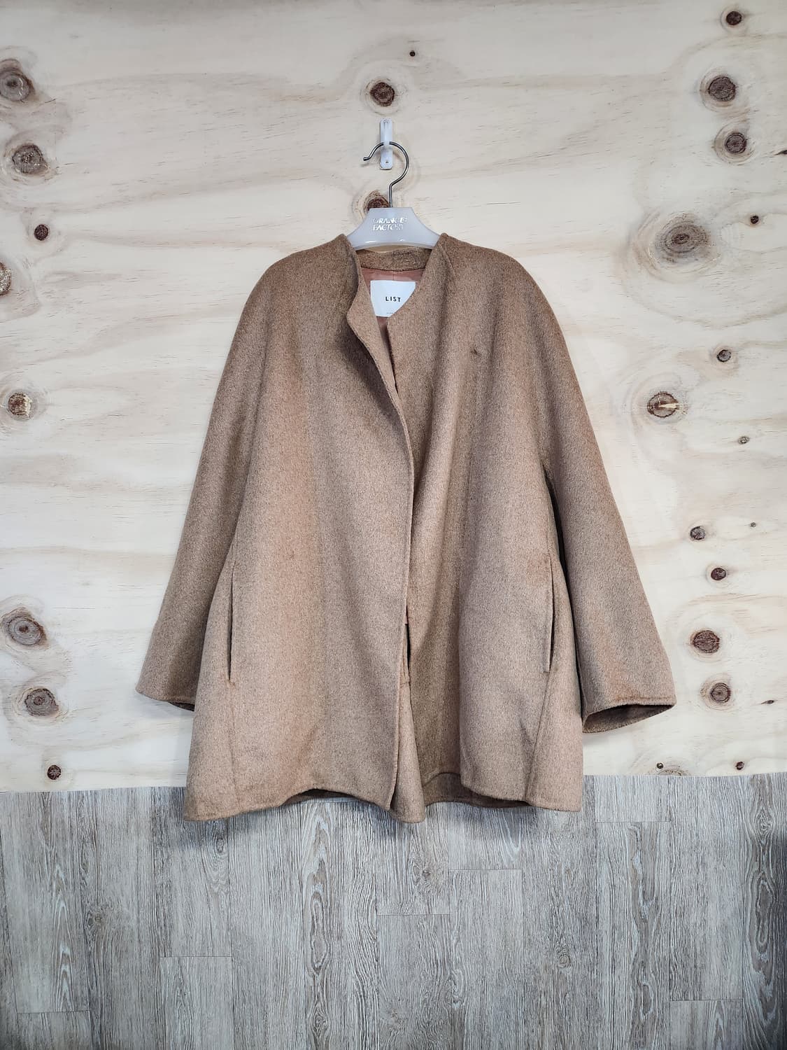 426) 리스트 캐시미어블랜드 코트 상품이미지1