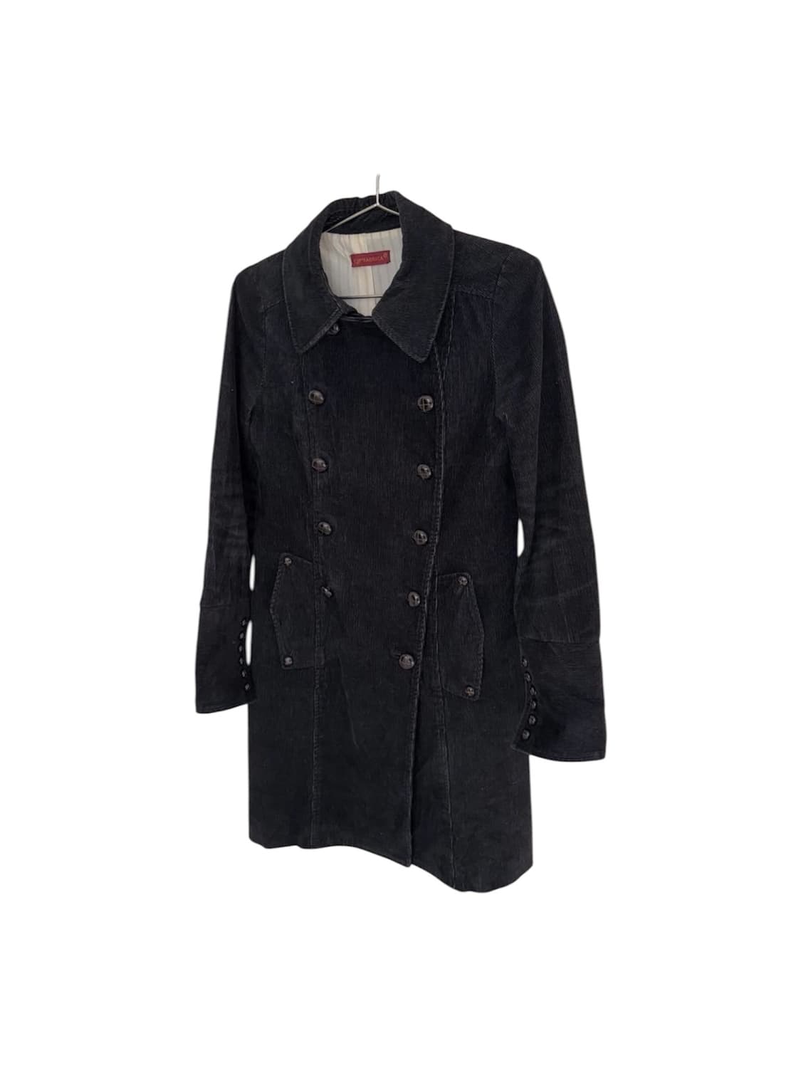 코듀로이 코트 (네이비) 상품이미지1