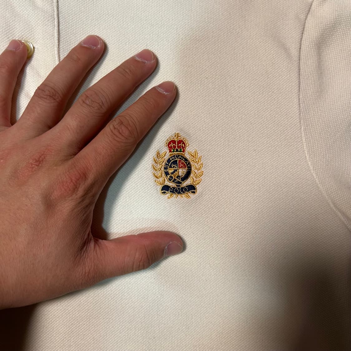 [S] 폴로 랄프로렌 월계수 자수 로고 카라 반팔 상품이미지2