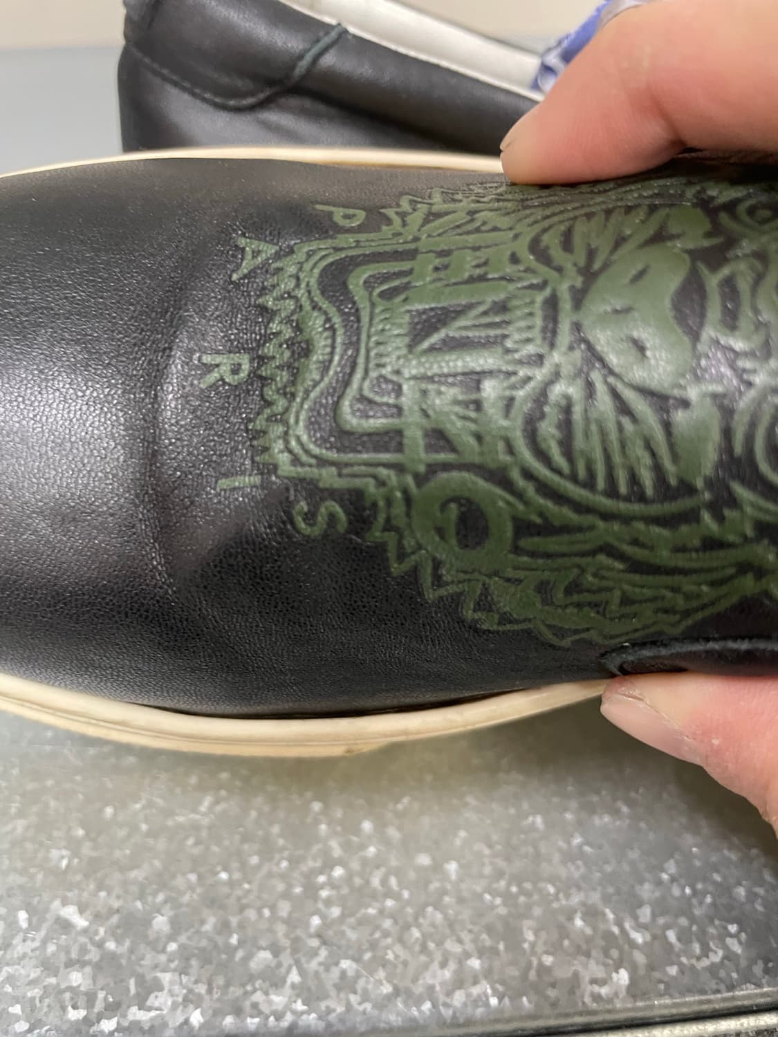 겐조 블랙 타이거 스웨이드 슬립온 35 상품이미지8