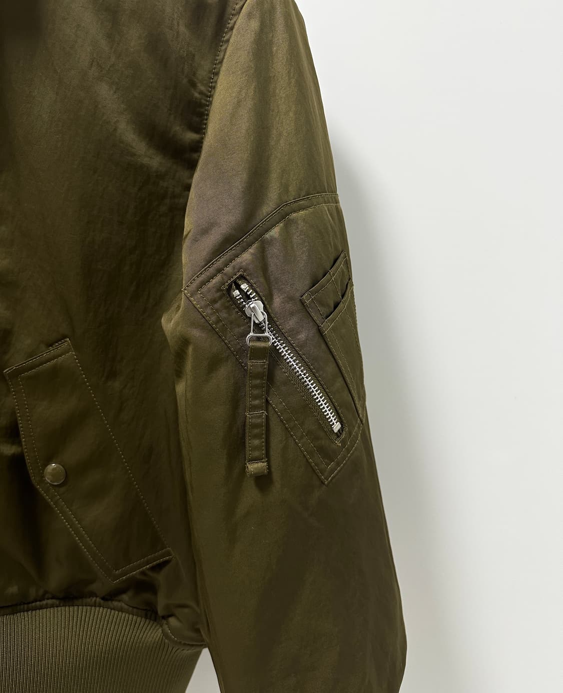 아르켓 여성 나일론 블루종 자켓 38사이즈 한번착용 상품이미지10