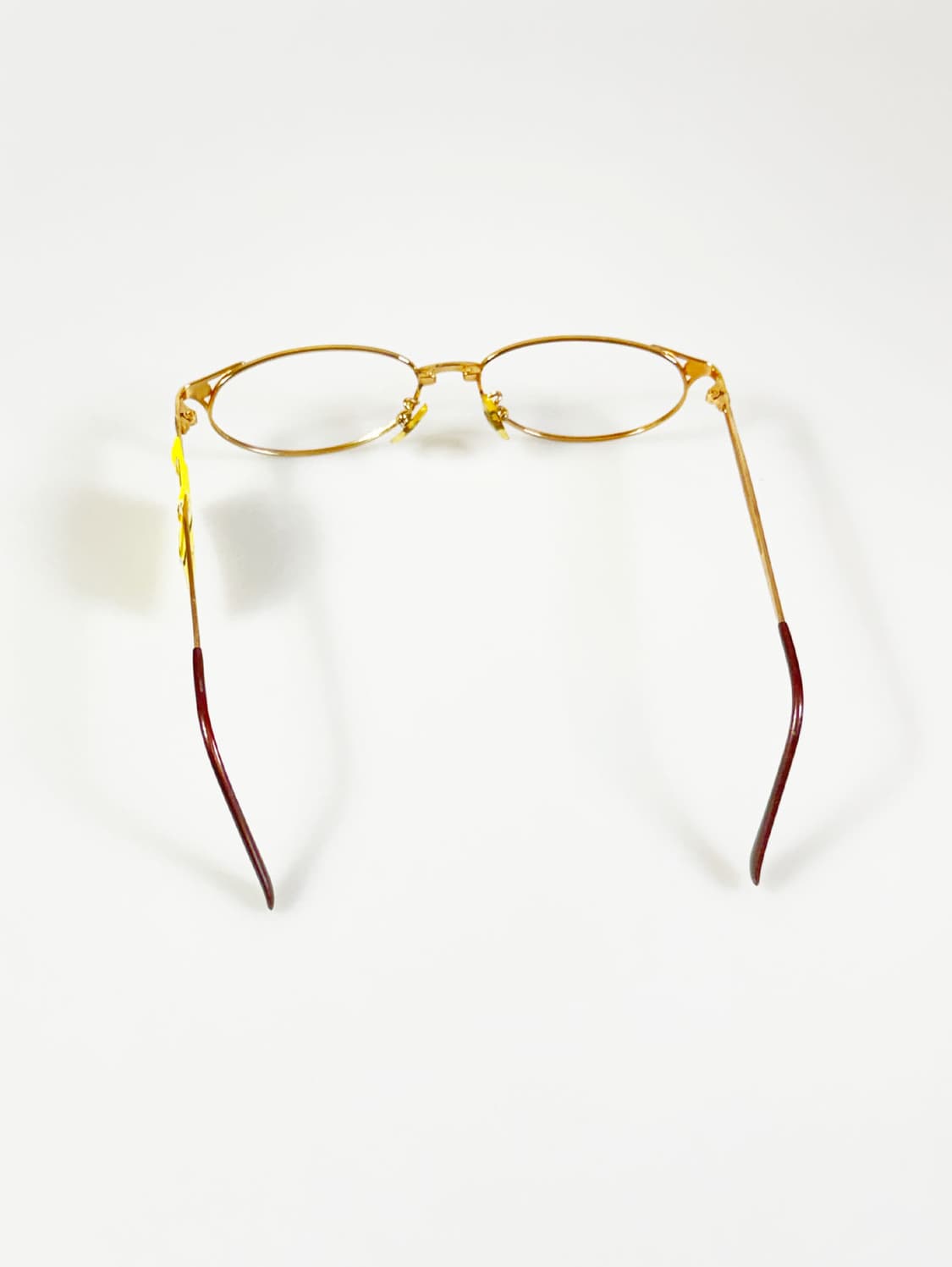 CANADIAN 골드 슬림 오벌 메탈 프레임 빈티지 안경 상품이미지6