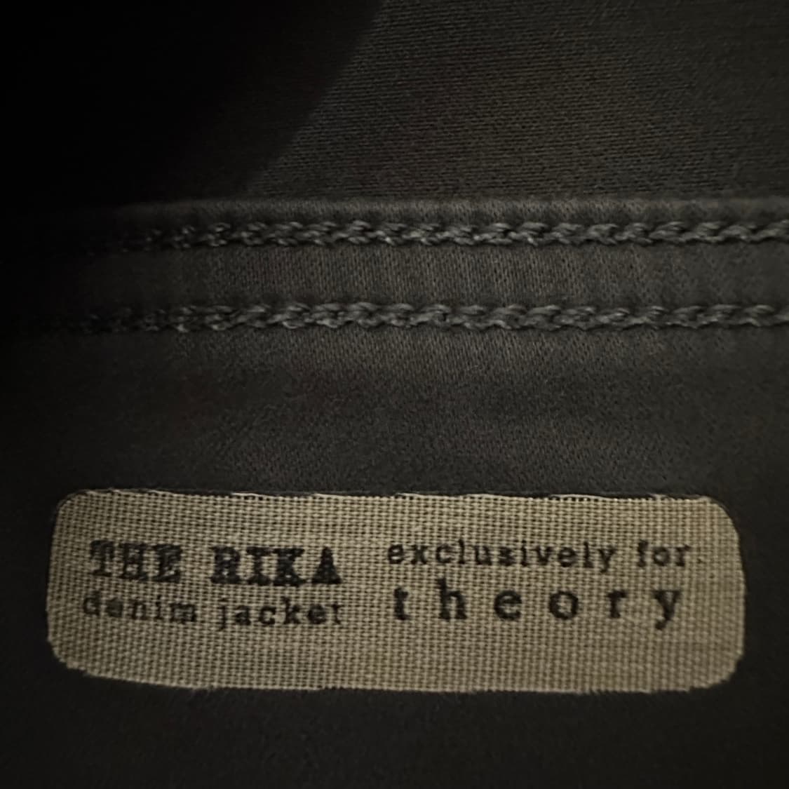 THEORY usa made women trucker jacket 상품이미지4
