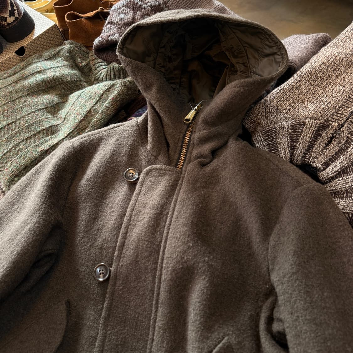 BARK TANNAGE 나노 유니버스 N2B 리버서블 밀리터리 자켓 상품이미지4