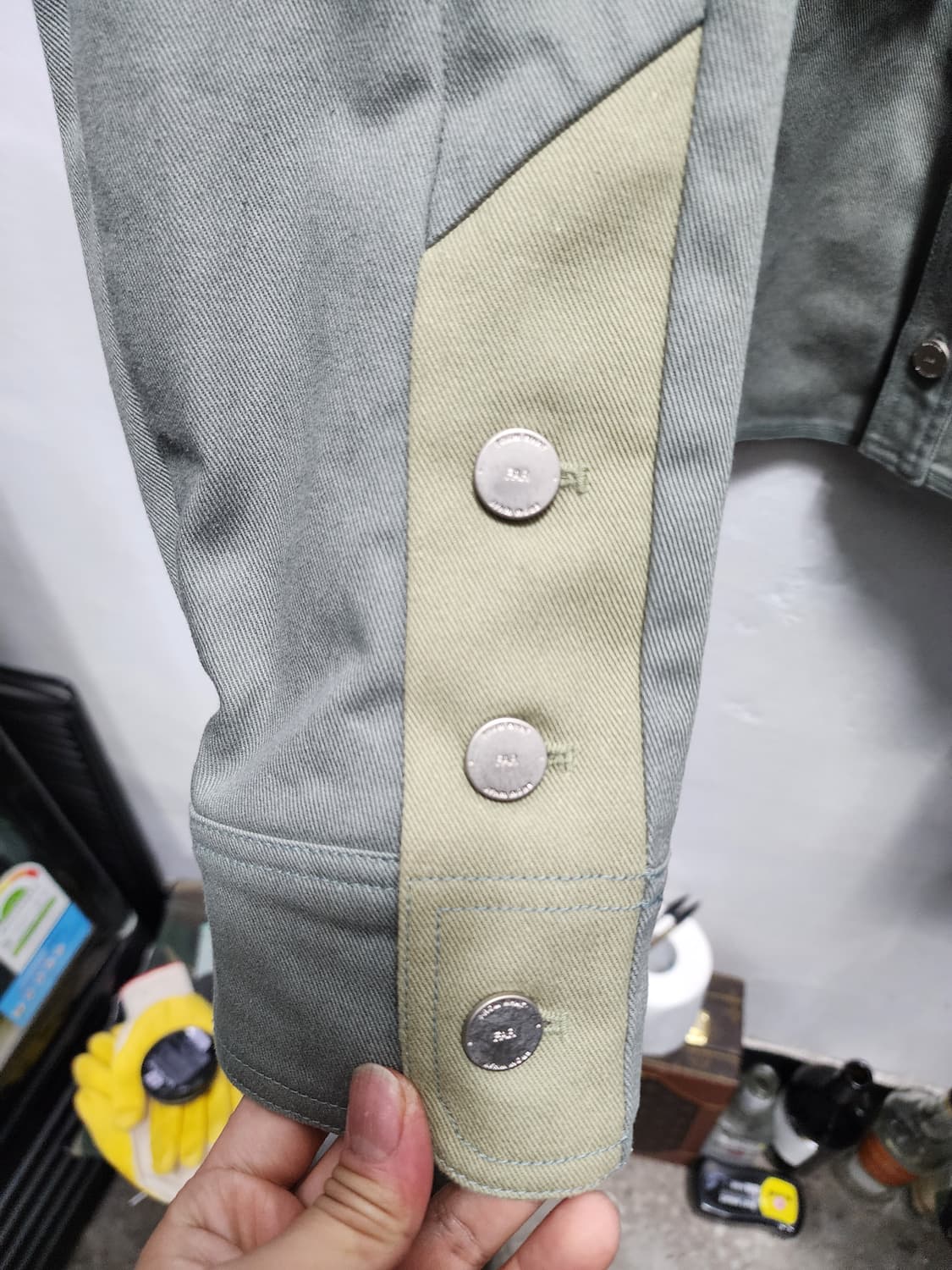 파아카이브 프론트 오버셔츠 자켓 s 상품이미지7