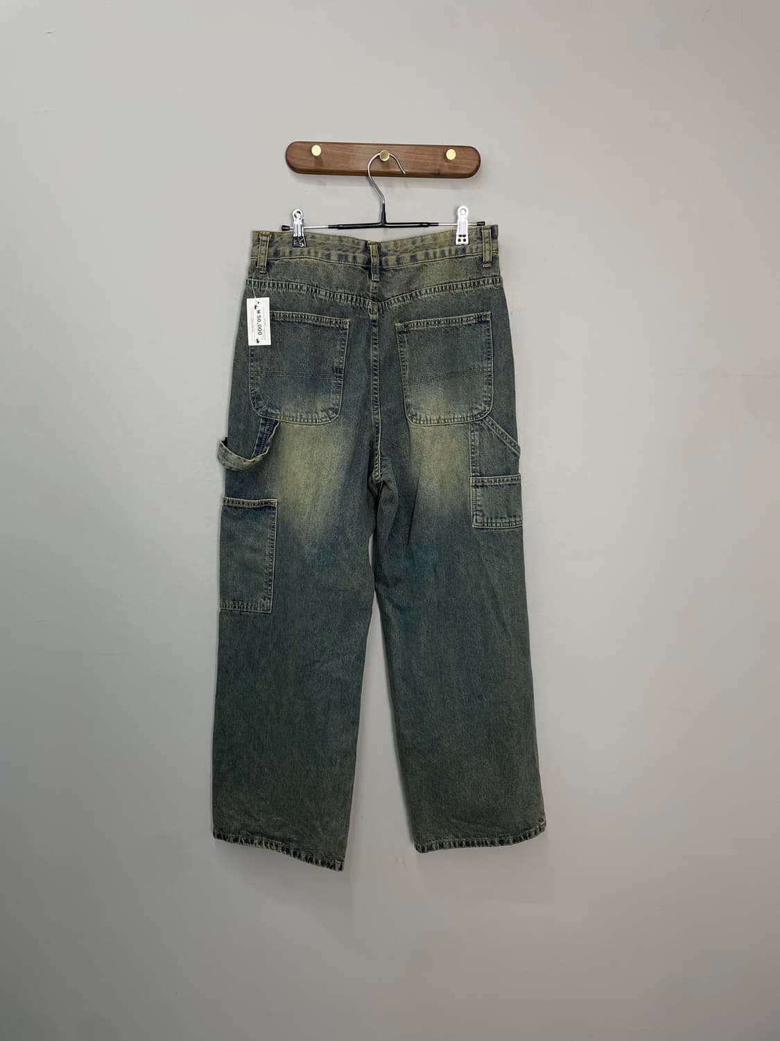 디스펑트 워싱 카펜터 데님 팬츠 H1548 상품이미지5