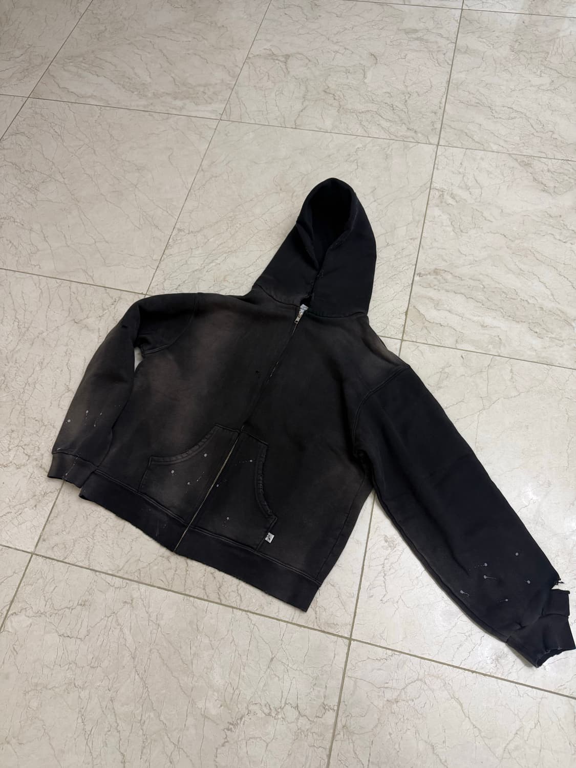 아킴보클럽 와치피커 선페이드 후드집업 XL 상품이미지3