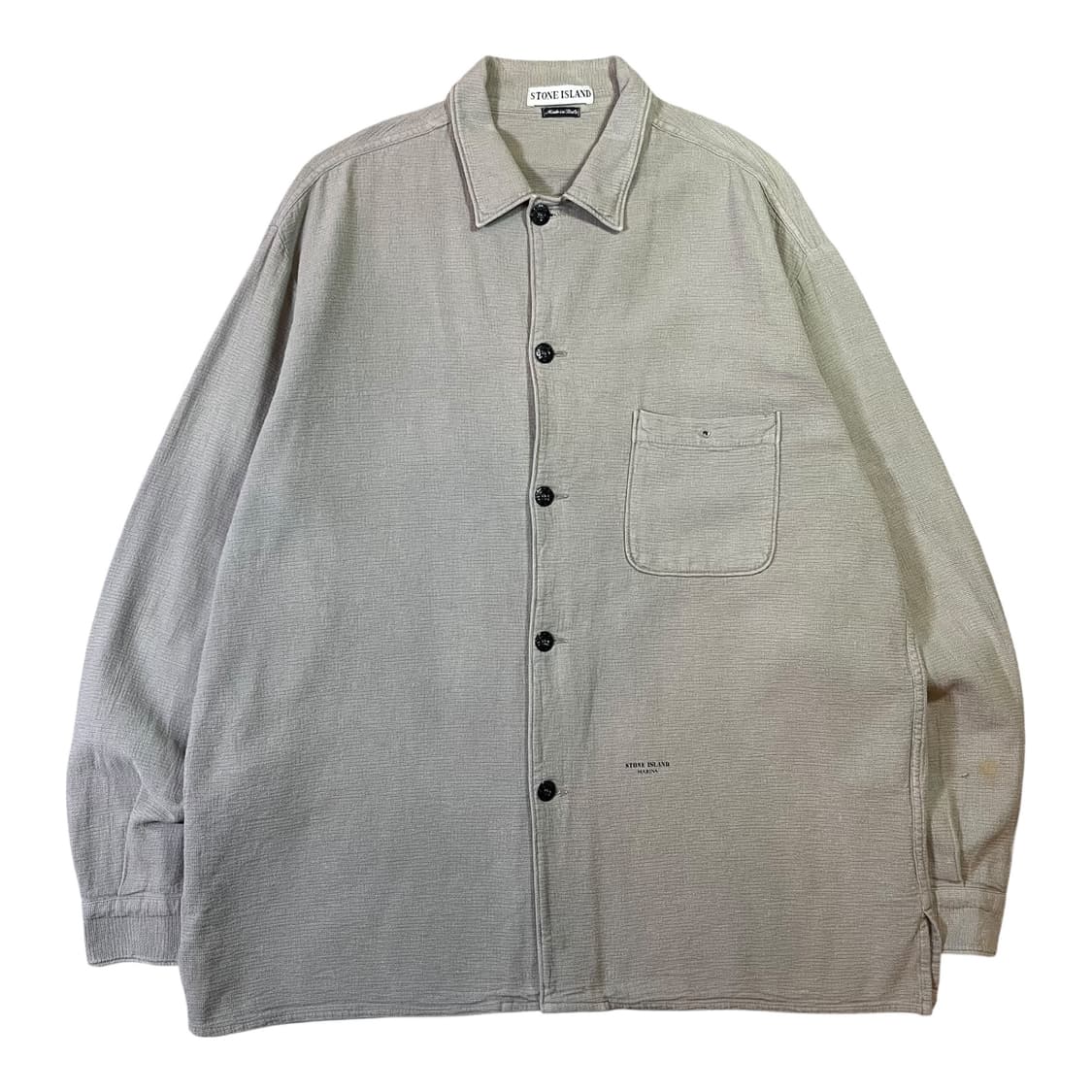 스톤 아일랜드 오가닉 코튼 옥스포드 셔츠 상품이미지1