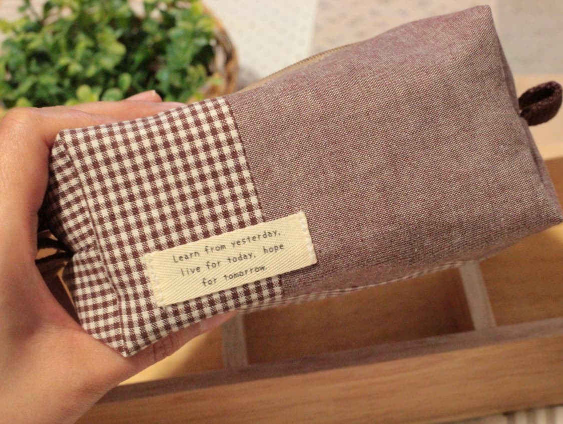 핸드메이드 브라운 미니 파우치 상품이미지7