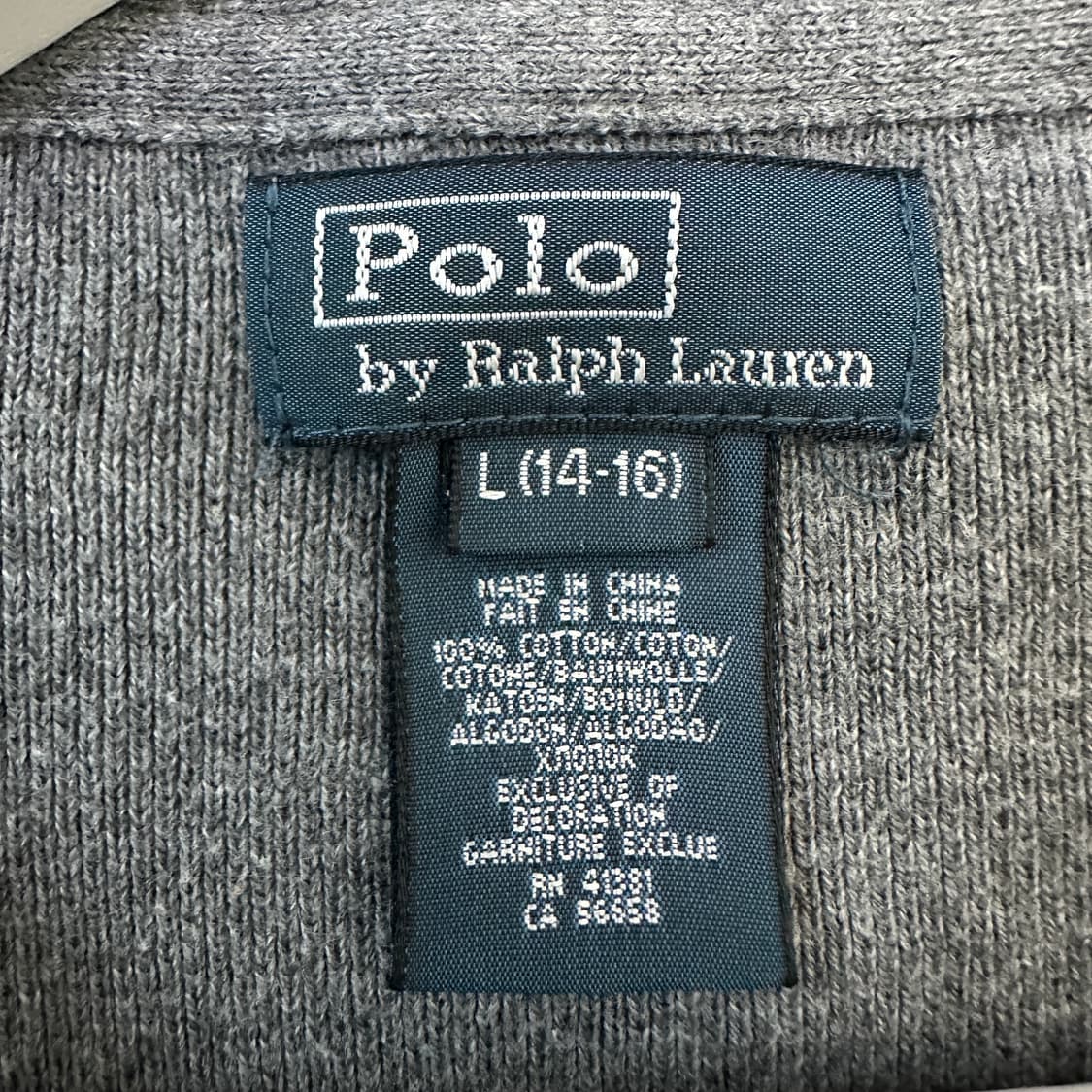 [14-16L] 폴로 니트 상품이미지2