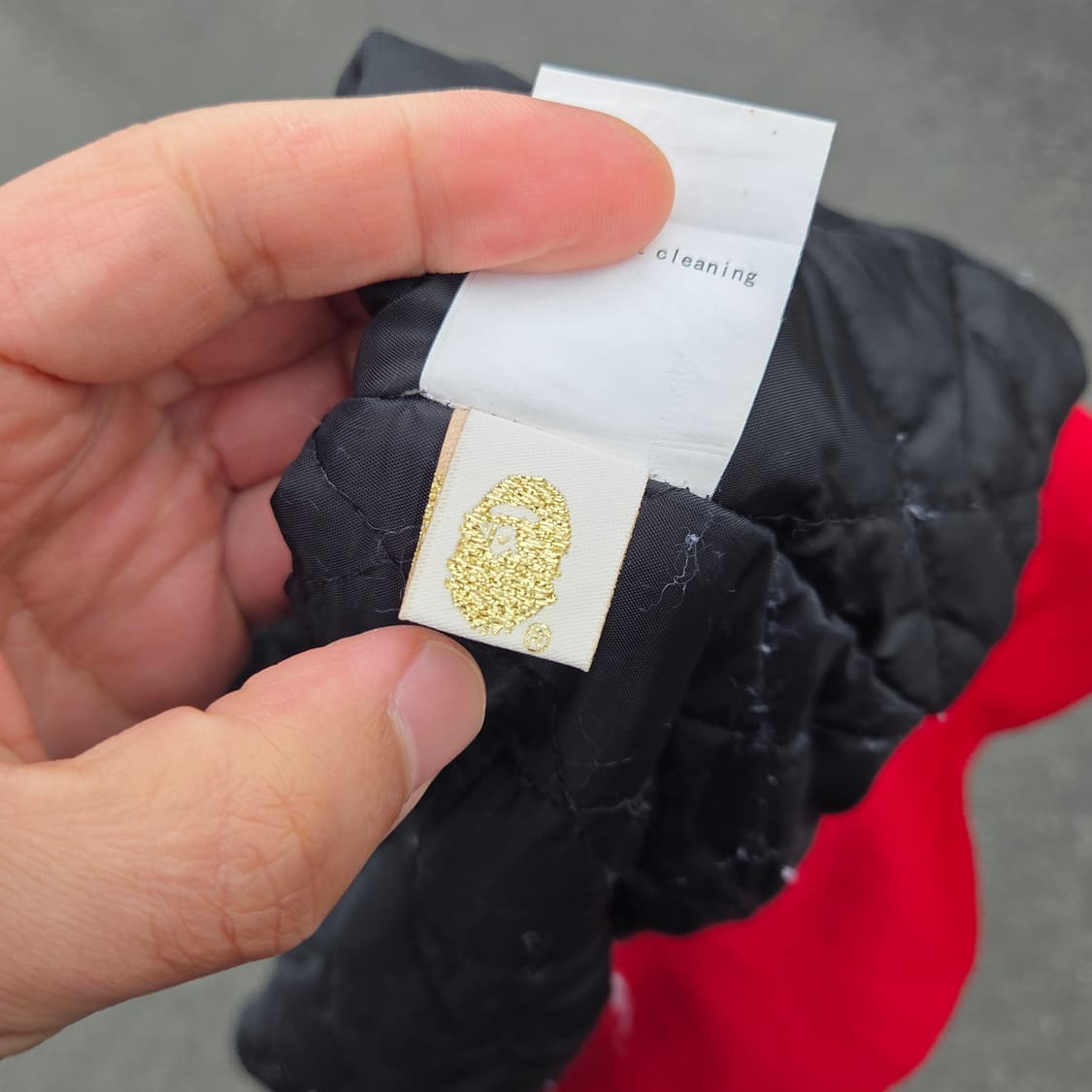 BAPE camo Varsity Jacket (made in Japan) 상품이미지8