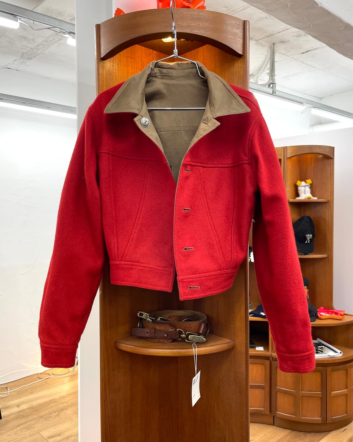 [42] 장폴고티에 울 코튼 리버시블 크롭 자켓 상품이미지3