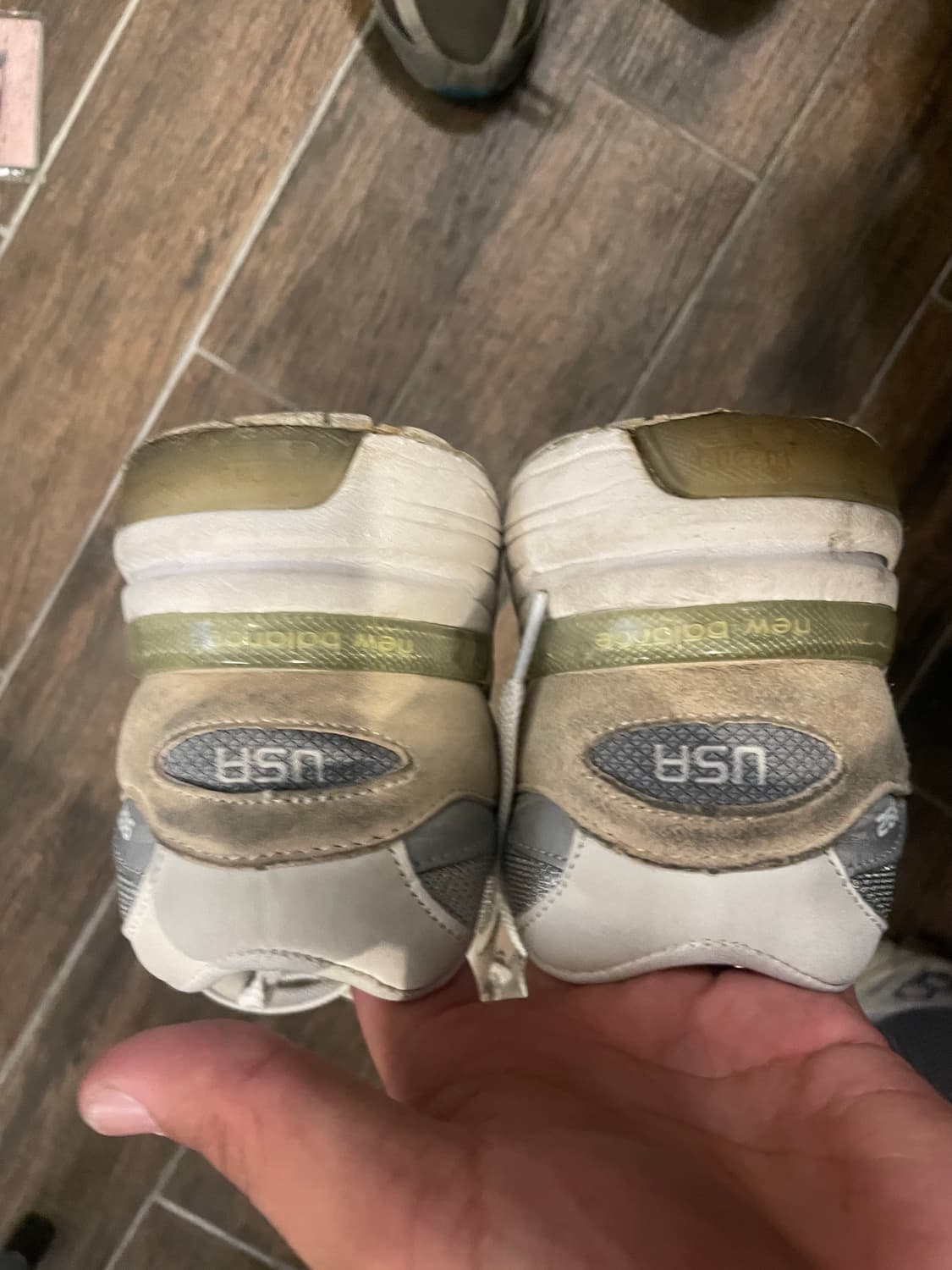 뉴발란스 992 아이보리 운동화 275 상품이미지4