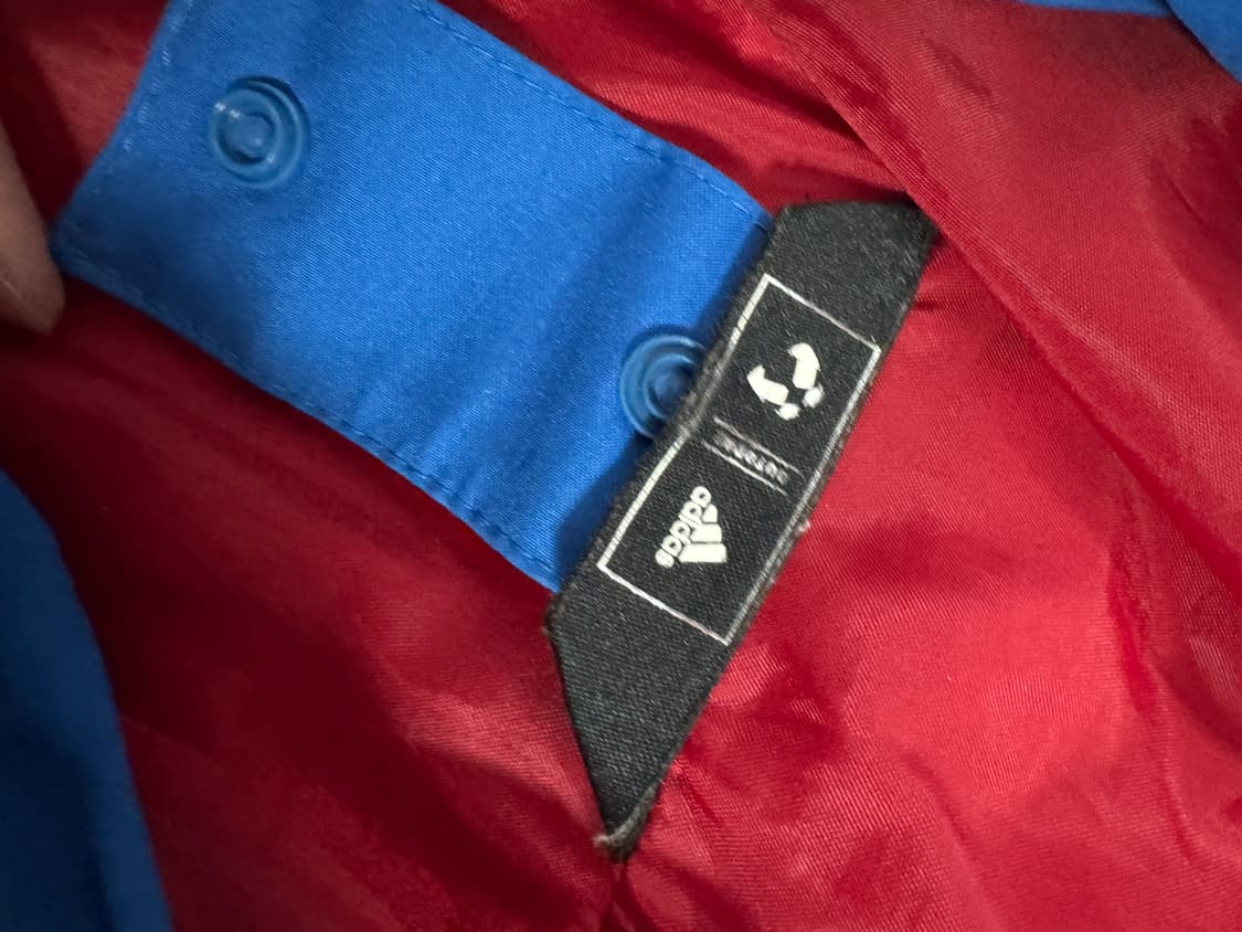 아디다스 컬러 블록 후드 바람막이 자켓 L 상품이미지3