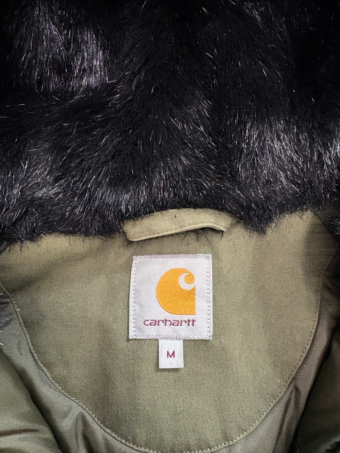 칼하트 WIP 웰론 트래퍼 파카 올리브 3410 상품이미지4