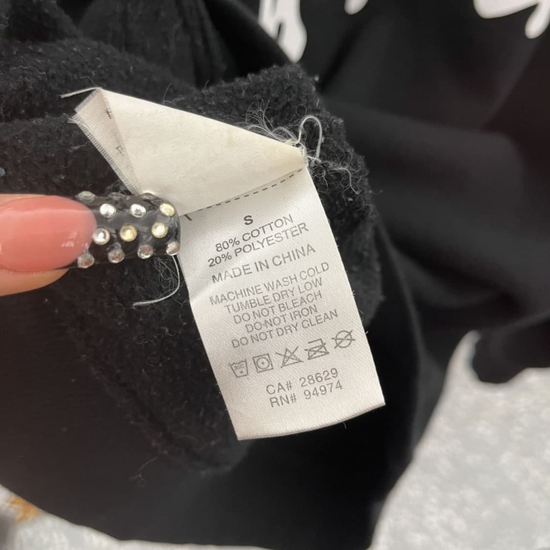 스투시 모던 캐주얼 빈티지 백로고 맨투맨 S C10511 상품이미지7