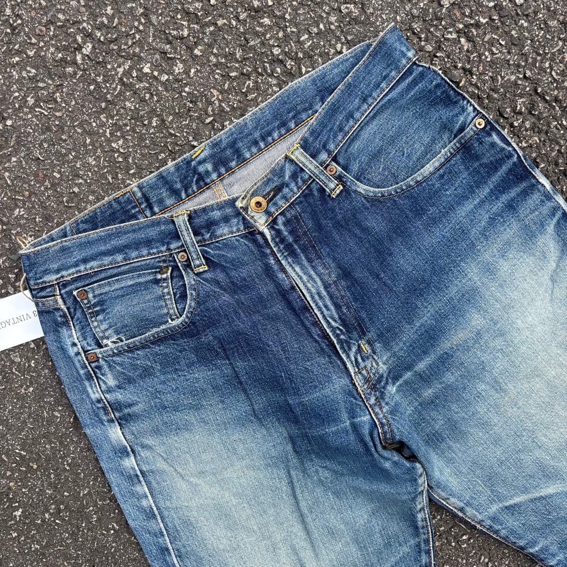 일본 에드윈 505 셀비지 데님 팬츠 상품이미지7