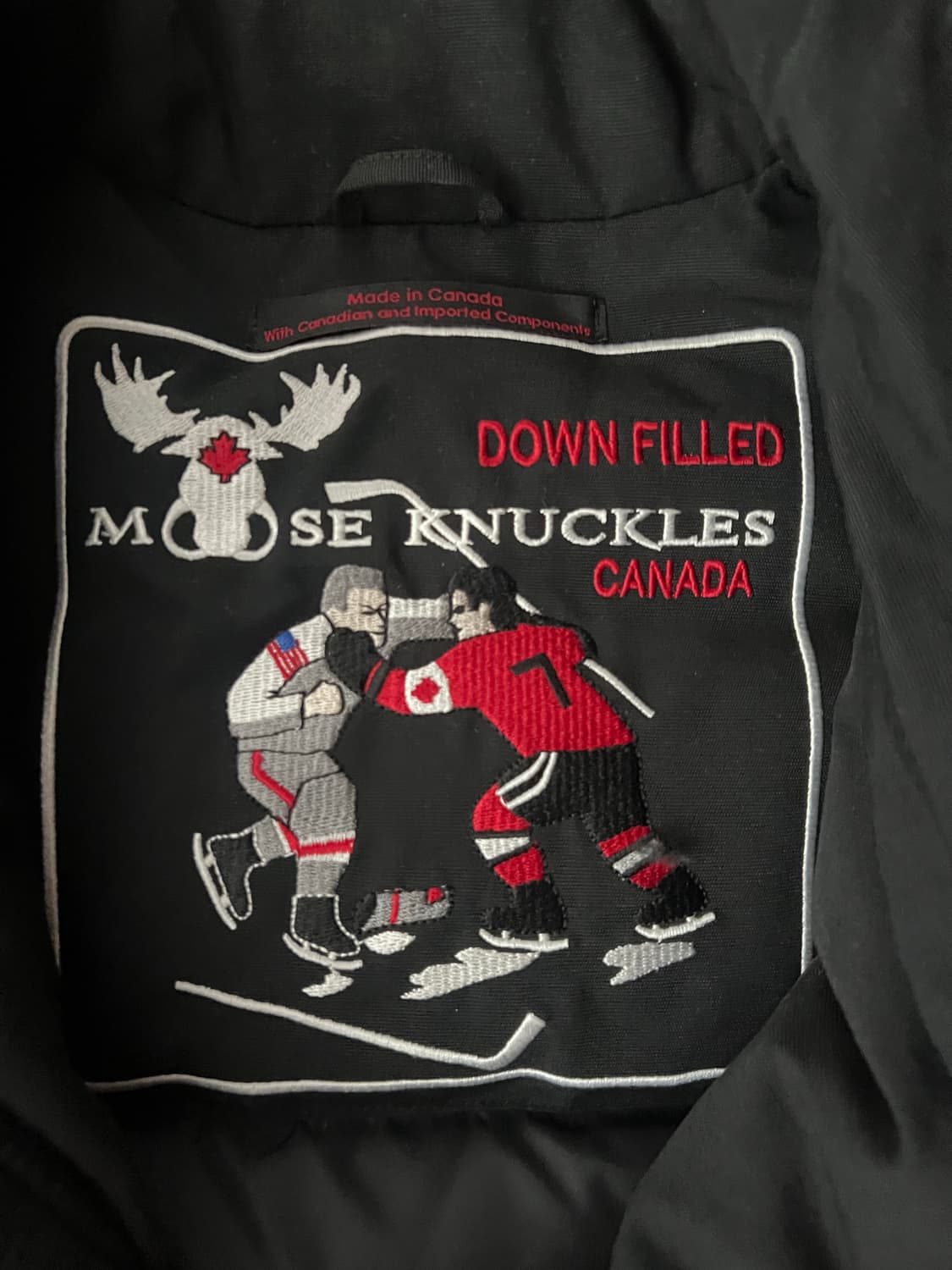 [급매][최저가!!!] 정품 무스너클 패딩 블랙 은장 XL 상품이미지7