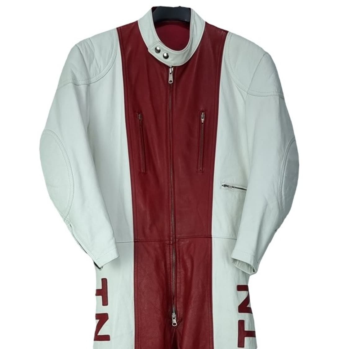 [빈티지] 풀 레더 가죽 바이커 아머 수트 M17447 상품이미지4