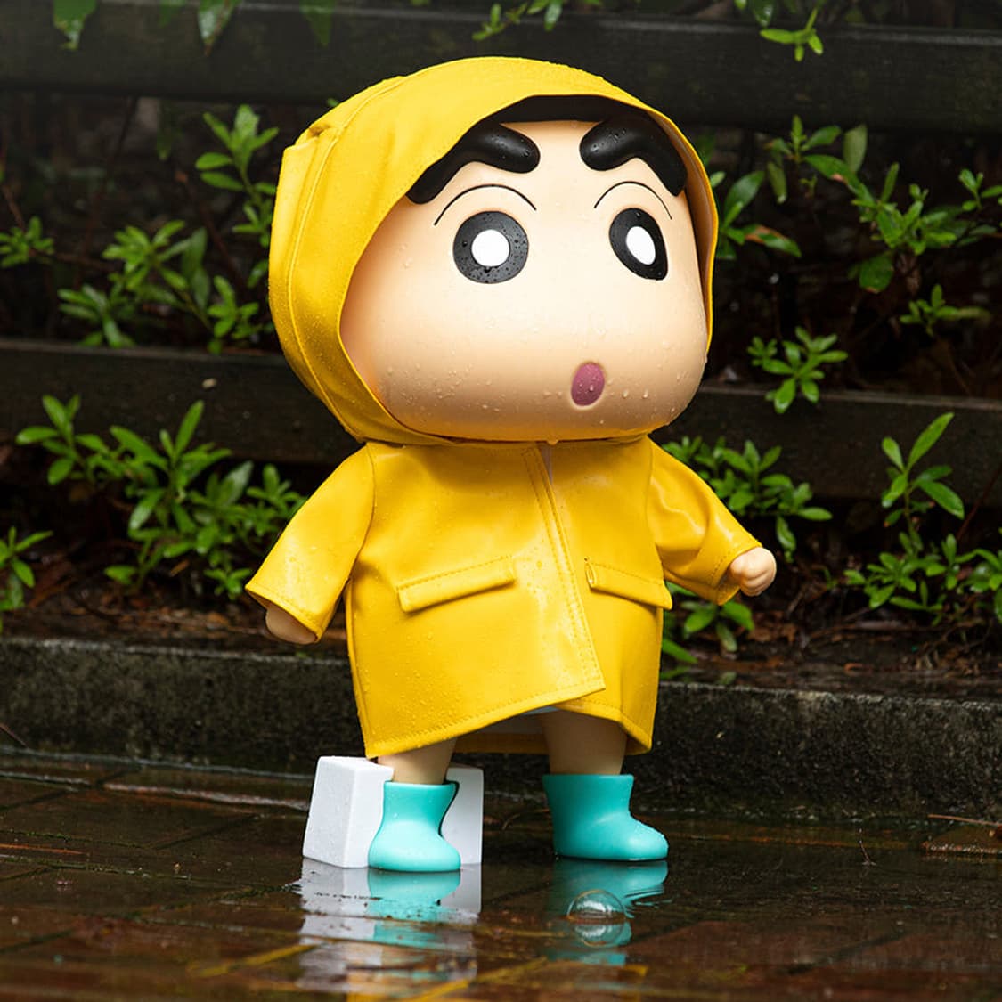 짱구는못말려 우비 짱구 대형 피규어 42CM 상품이미지2