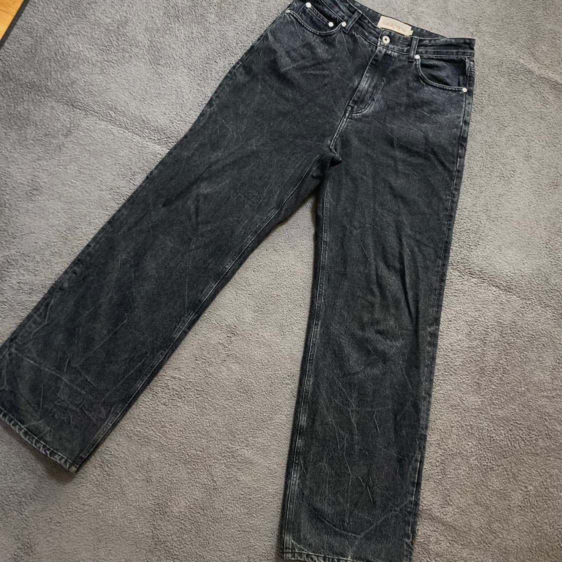 세터데이 오프 어스 블랙진 SIZE M  상품이미지2