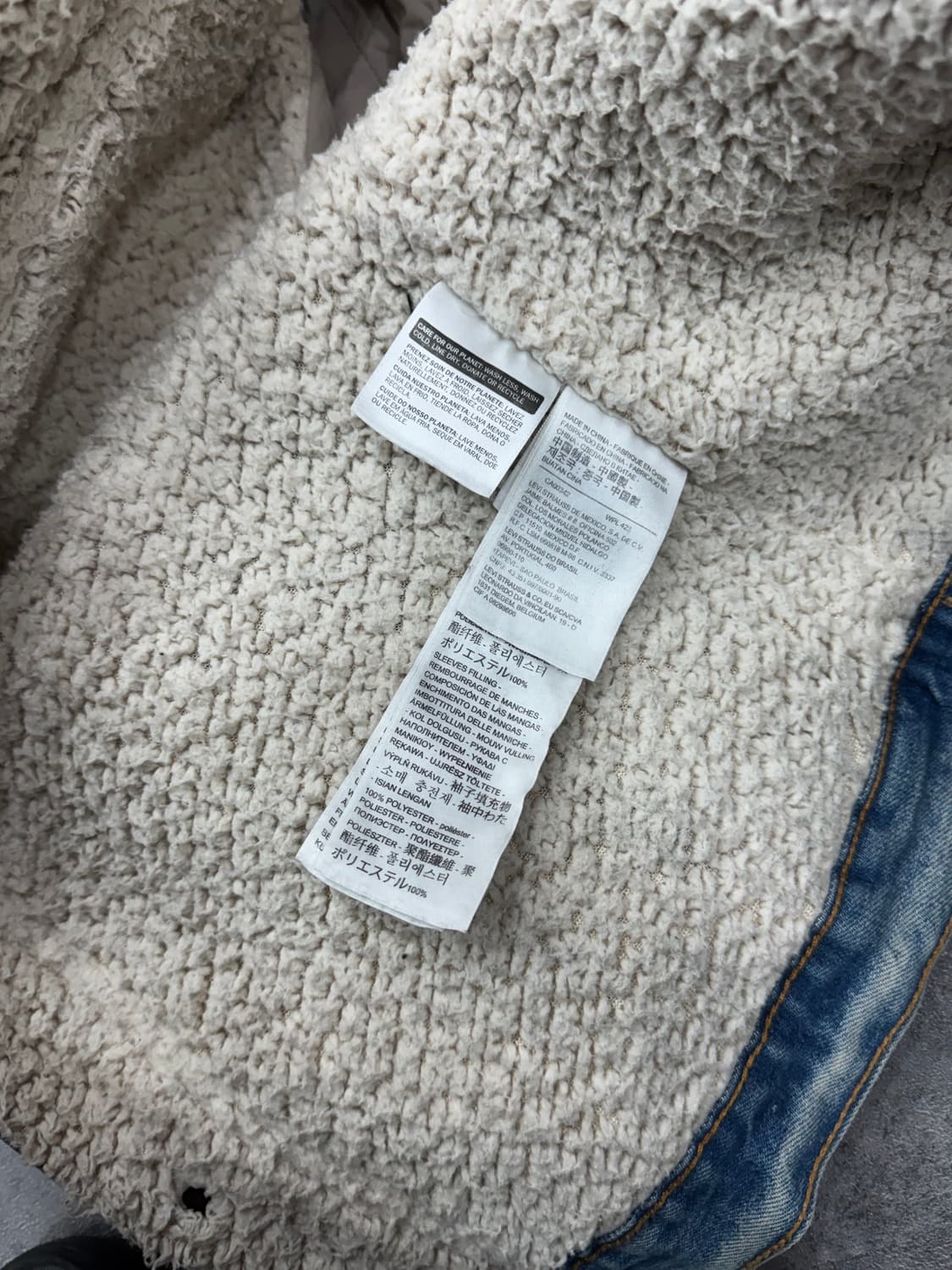 리바이스 쉐르파 데님 자켓 상품이미지5