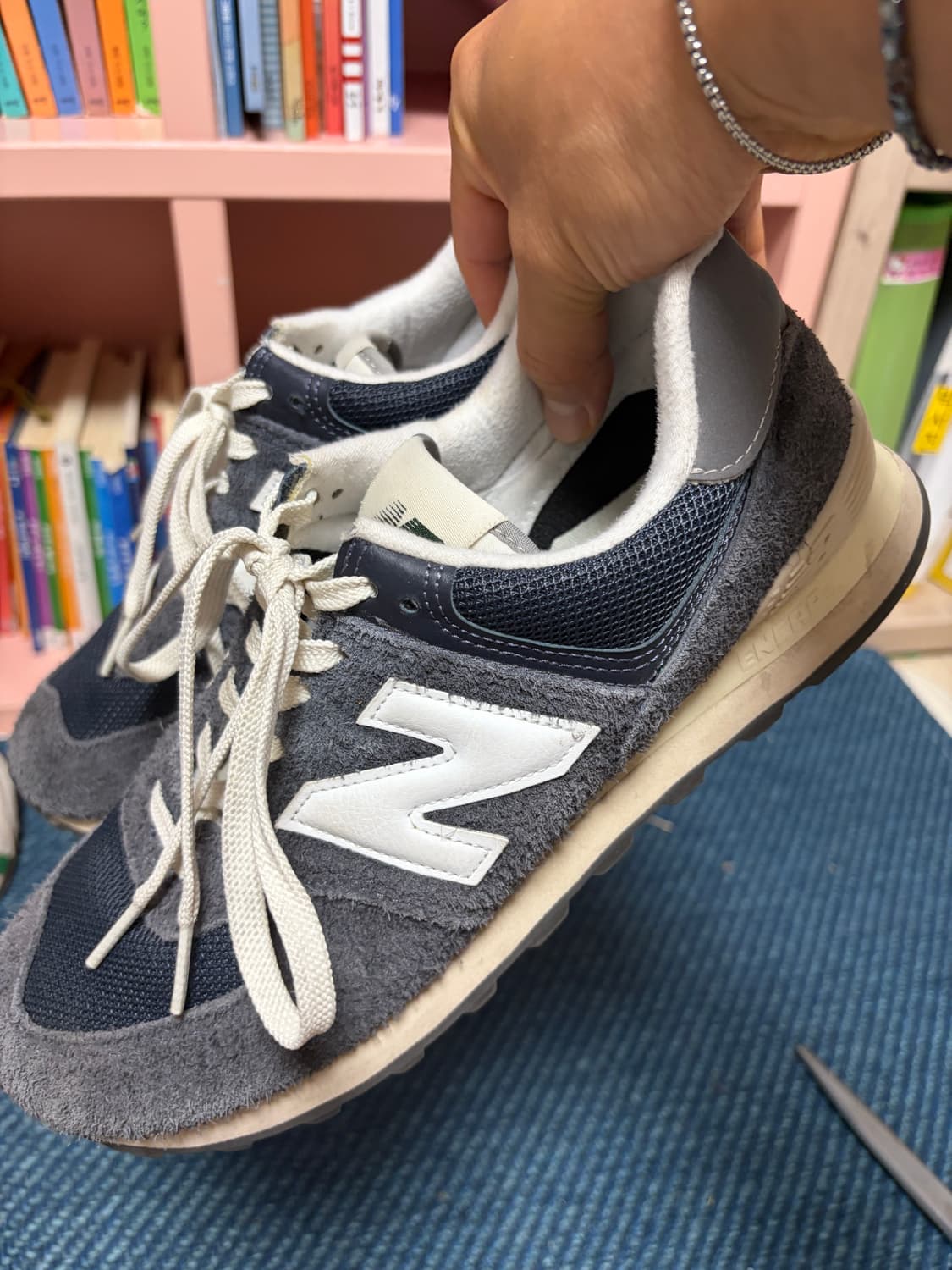 뉴발란스 574 헤리티지 네이비 275 상품이미지1