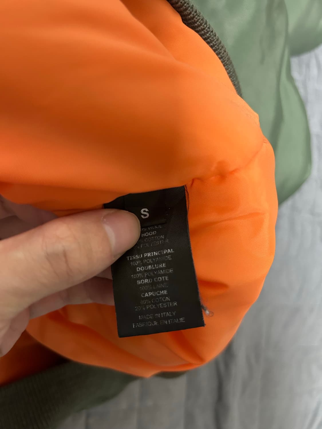 [S] 16FW 베트멍 초판 후드 봄버 마원 자켓 og 상품이미지5