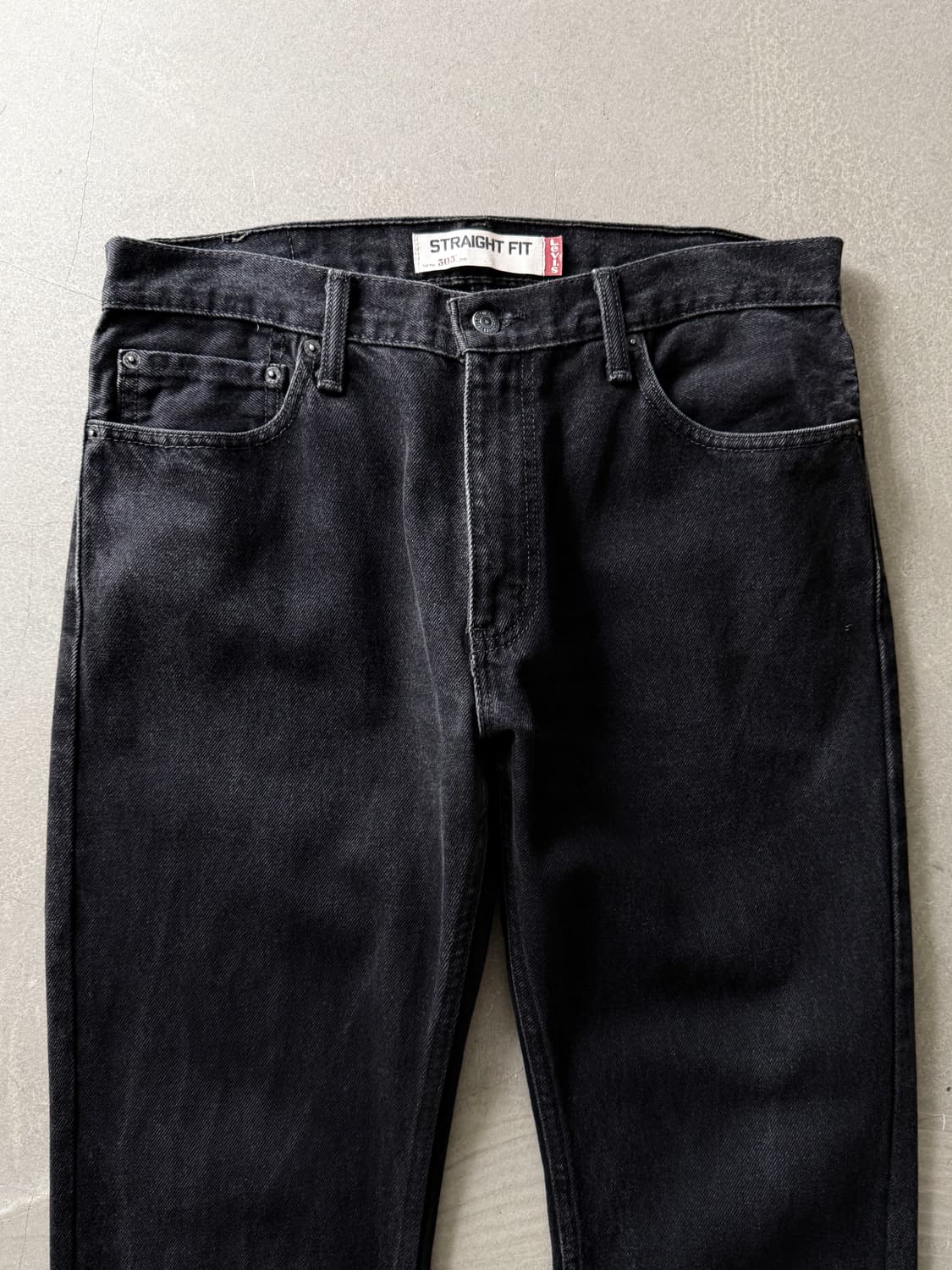 Levi's 505 Black Washing Denim Pants 상품이미지3