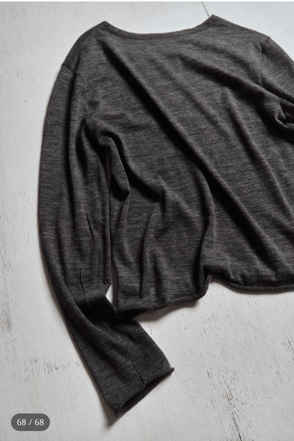 Textured Wool Long Sleeve 상품이미지2