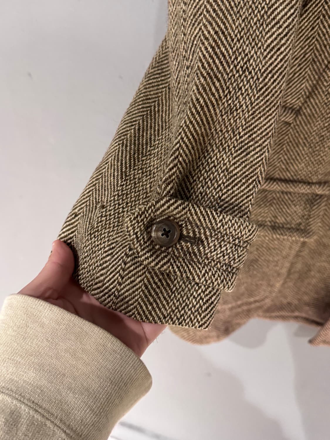 폴로 스포츠 해링본 트위트 코트자켓 상품이미지5