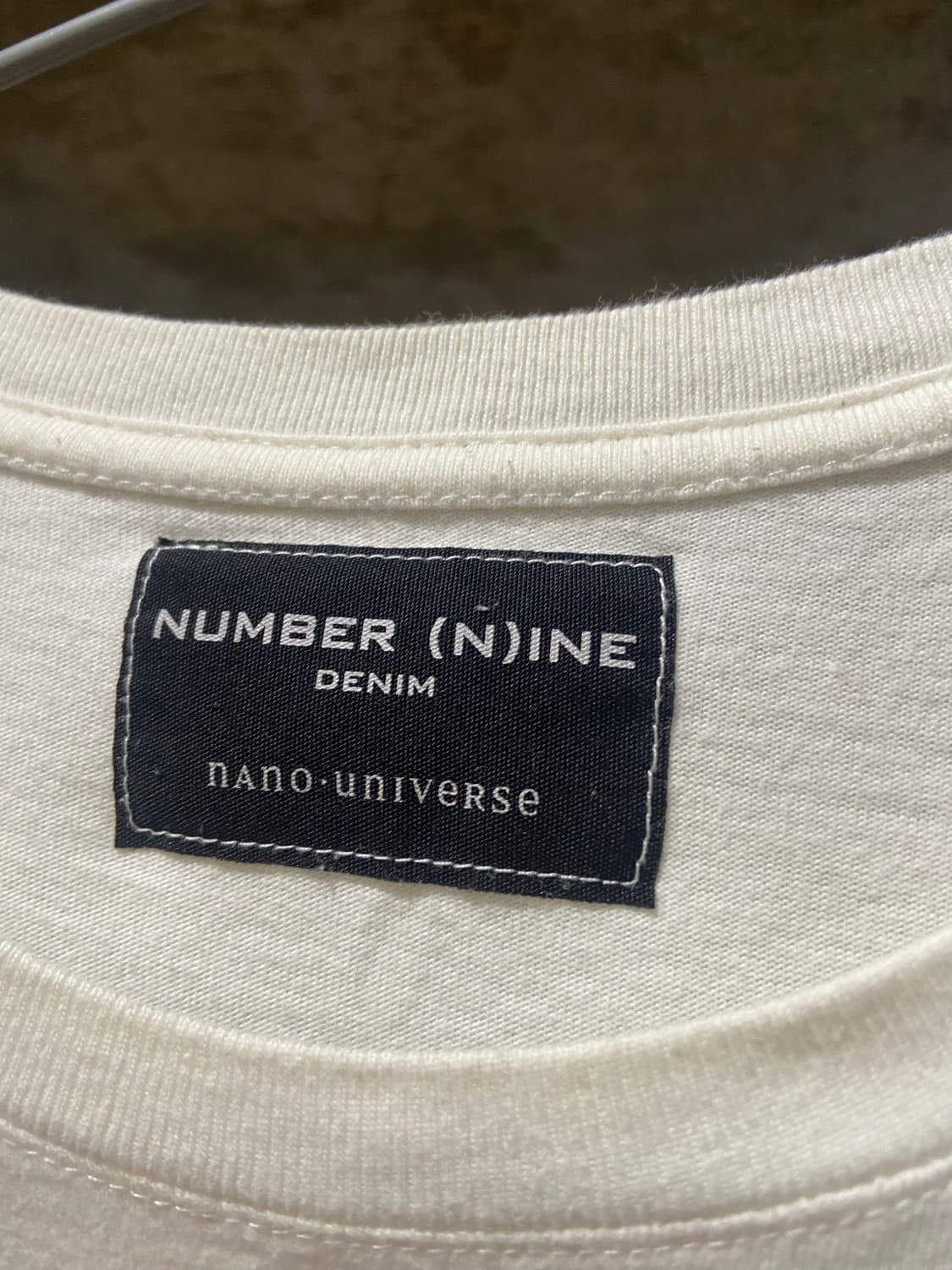 NUMBER (N)INE 넘버나인 X 나노 유니버스 음표 라운드 상품이미지4