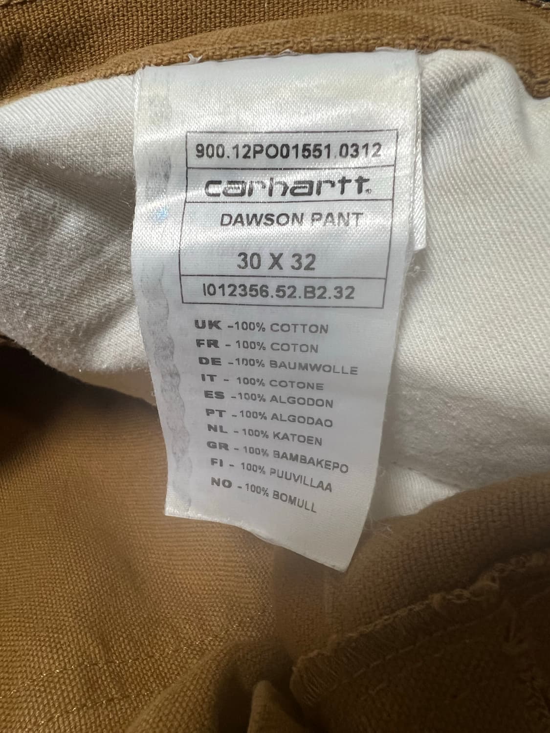 칼하트 유니온 메이드 30 상품이미지5