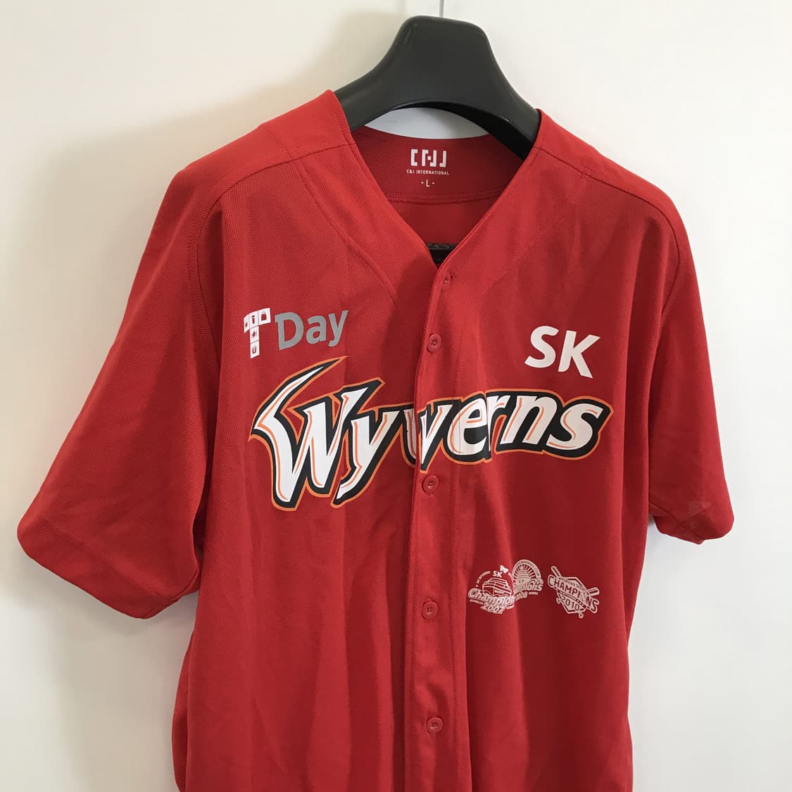 SK와이번스 T데이 유니폼 노마킹 [L] 상품이미지2