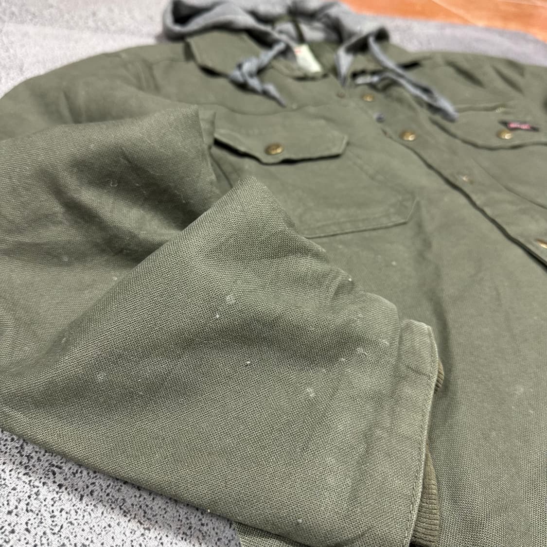 ✨ (바배) 디키즈 레이어드 후드 자켓  상품이미지5