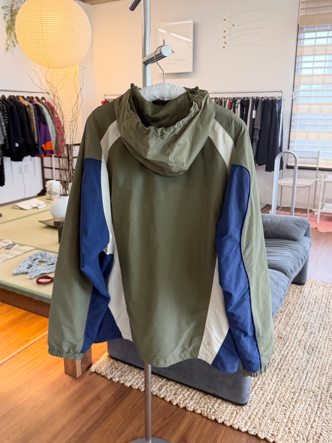 슈프림 22FW 패널드 하프 집 풀오버 상품이미지2