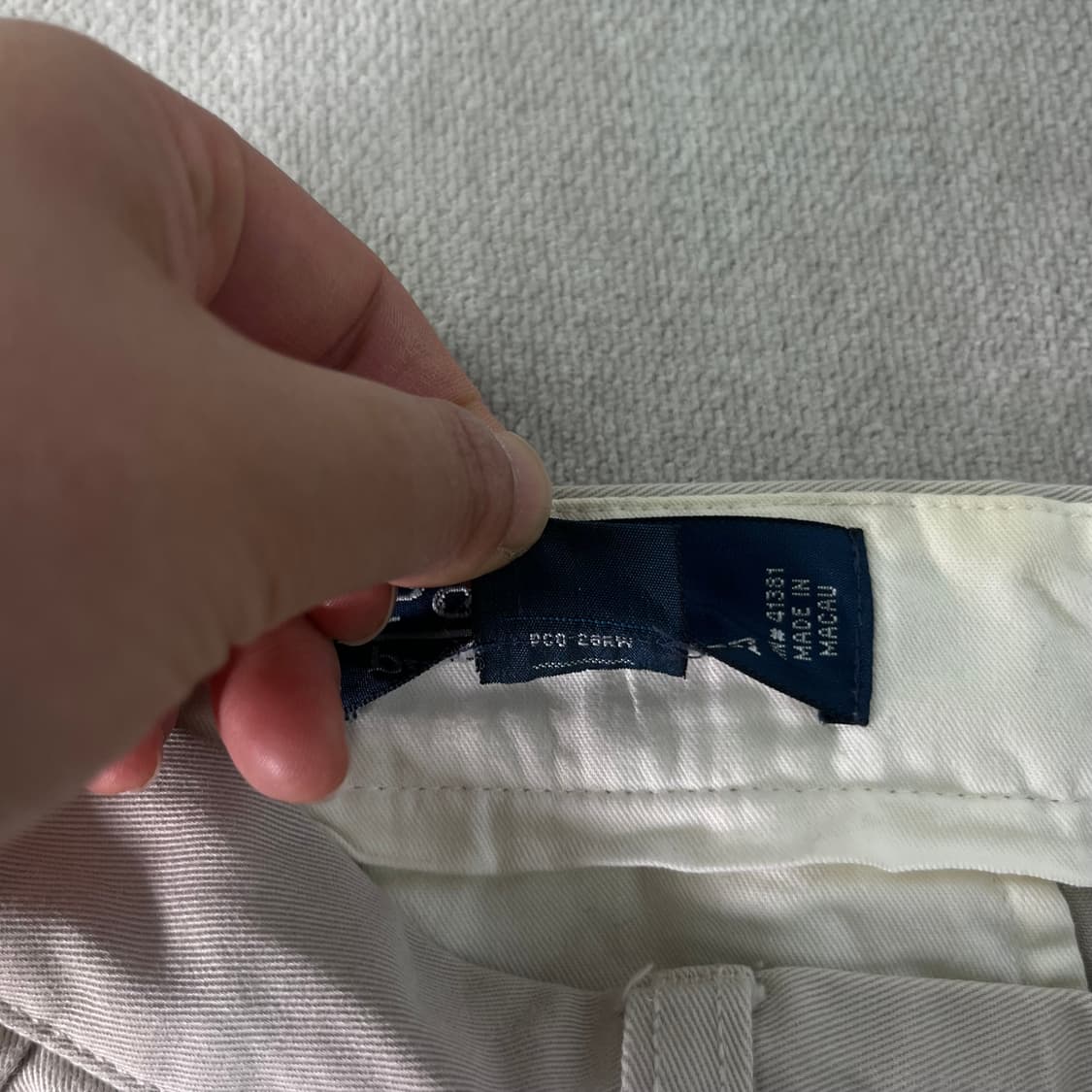 30 폴로랄프로렌 베이지 코튼 치노 팬츠 상품이미지3