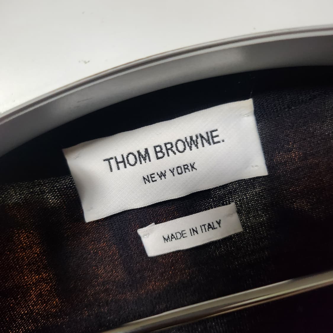 톰브라운 사선완장 메리노 울 가디건 4사이즈 네이비 상품이미지4