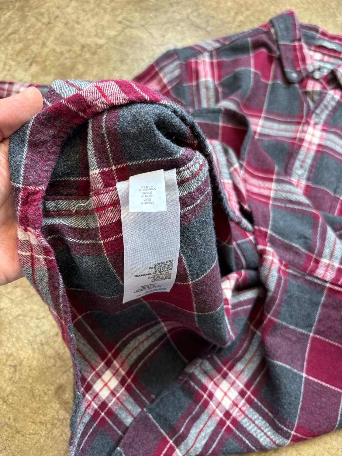 Eddie Bauer 에디바우어 빈티지 플란넬 셔츠 상품이미지5