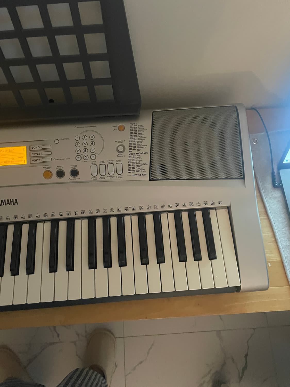 야마하 psr-e313 전자키보드 빈티지 상품이미지4