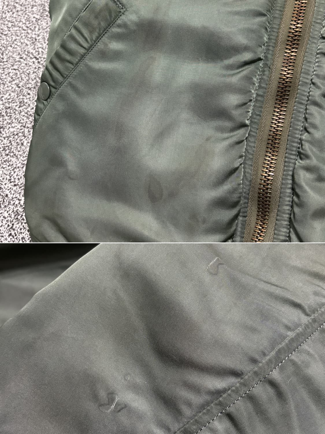 60s 오리지널 ma-1 자켓 D타입 상품이미지6