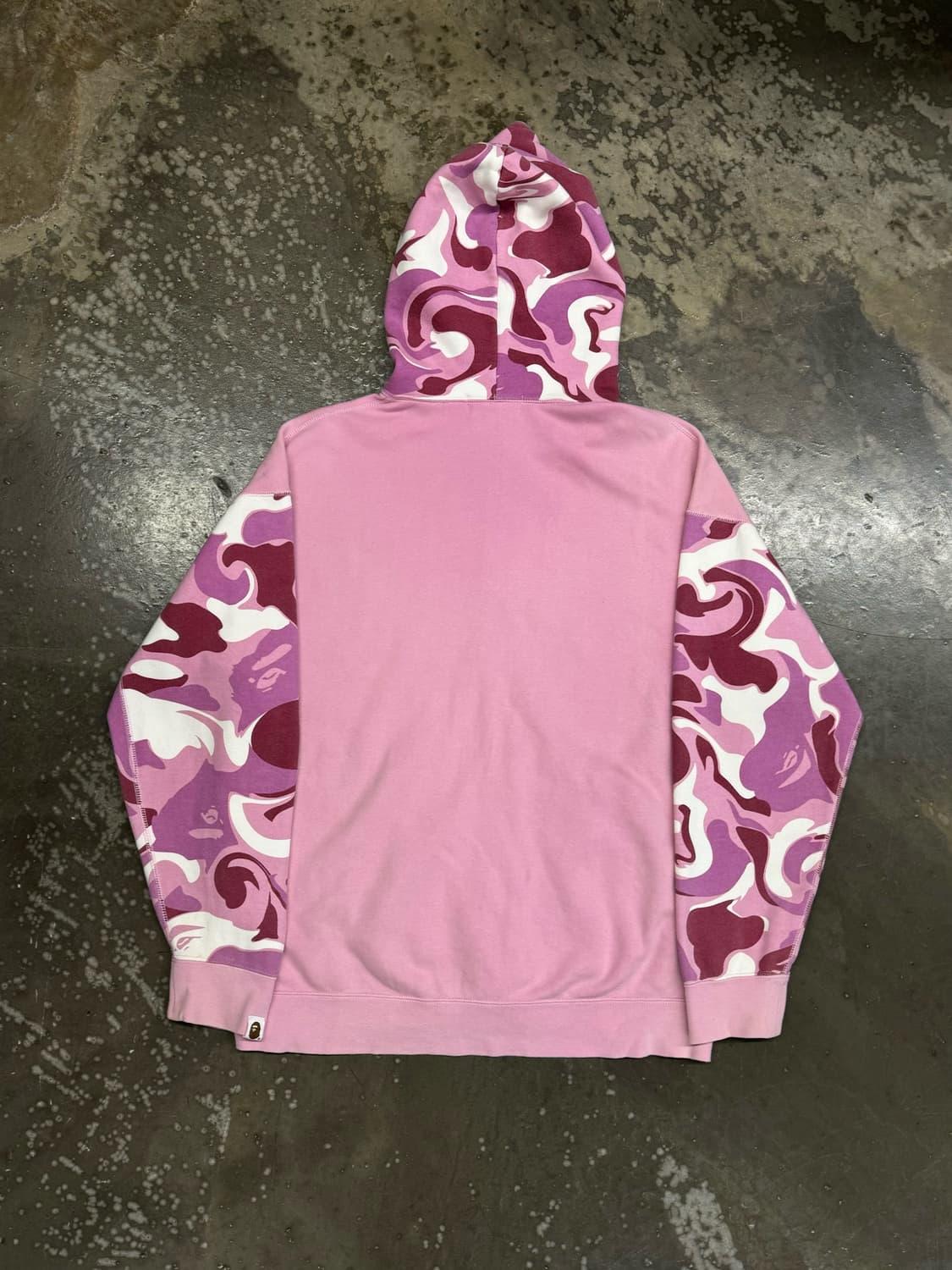 베이프 핑크카모 후드집업 XS (m) 상품이미지3