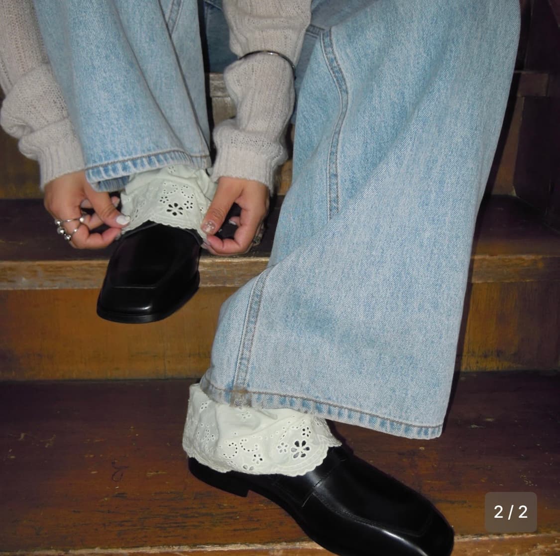 마조네 flow ankles scrunch set_mint 상품이미지2