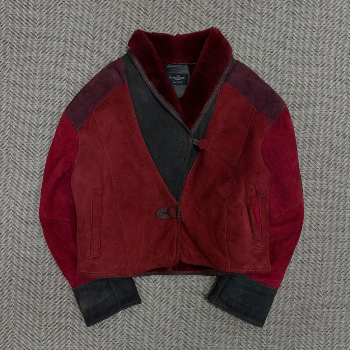 그란조이 램스킨 퍼 무스탕 v1130 상품이미지1