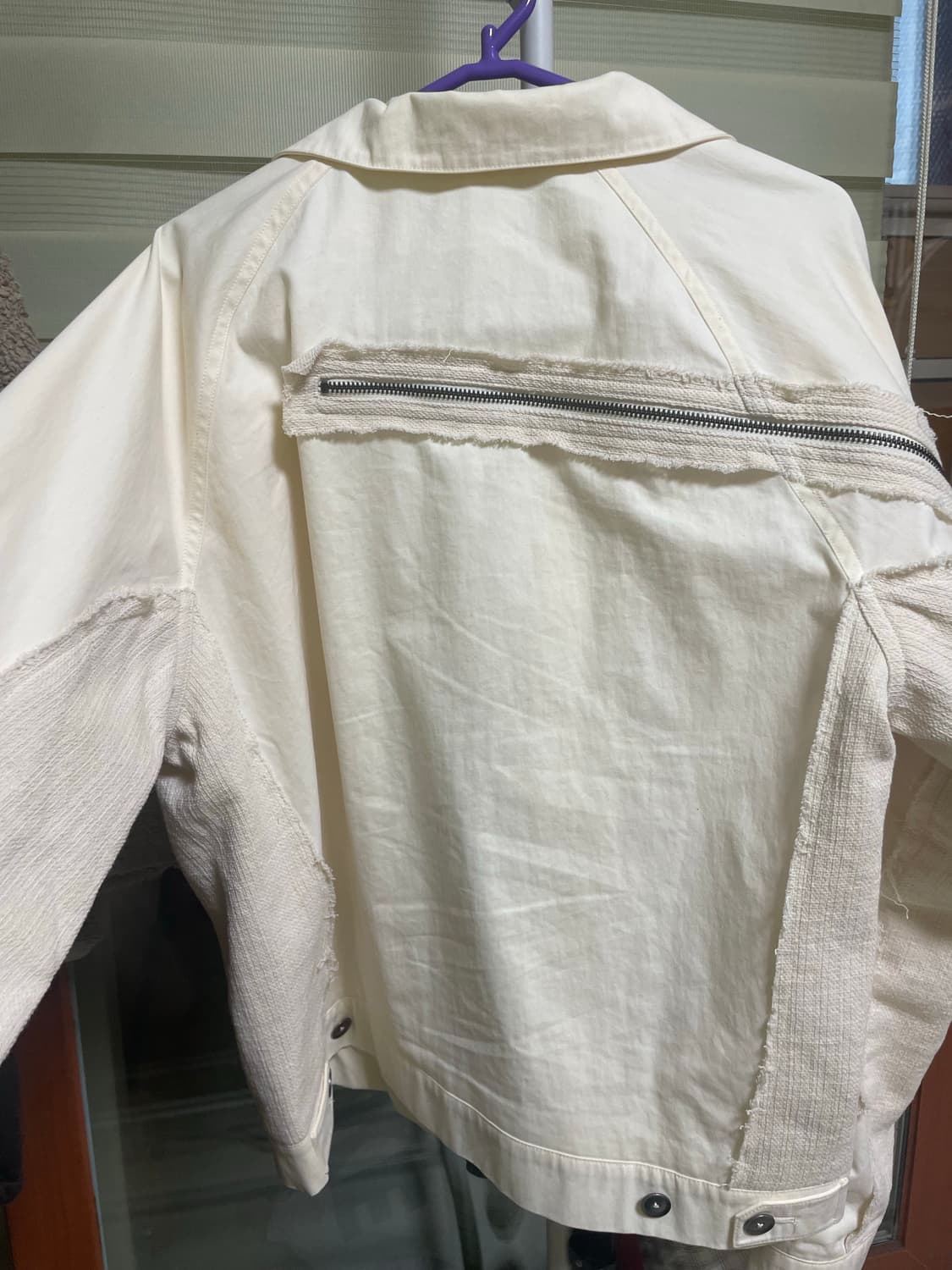 산산기어 어파인 커브 자켓 아이보리 상품이미지2