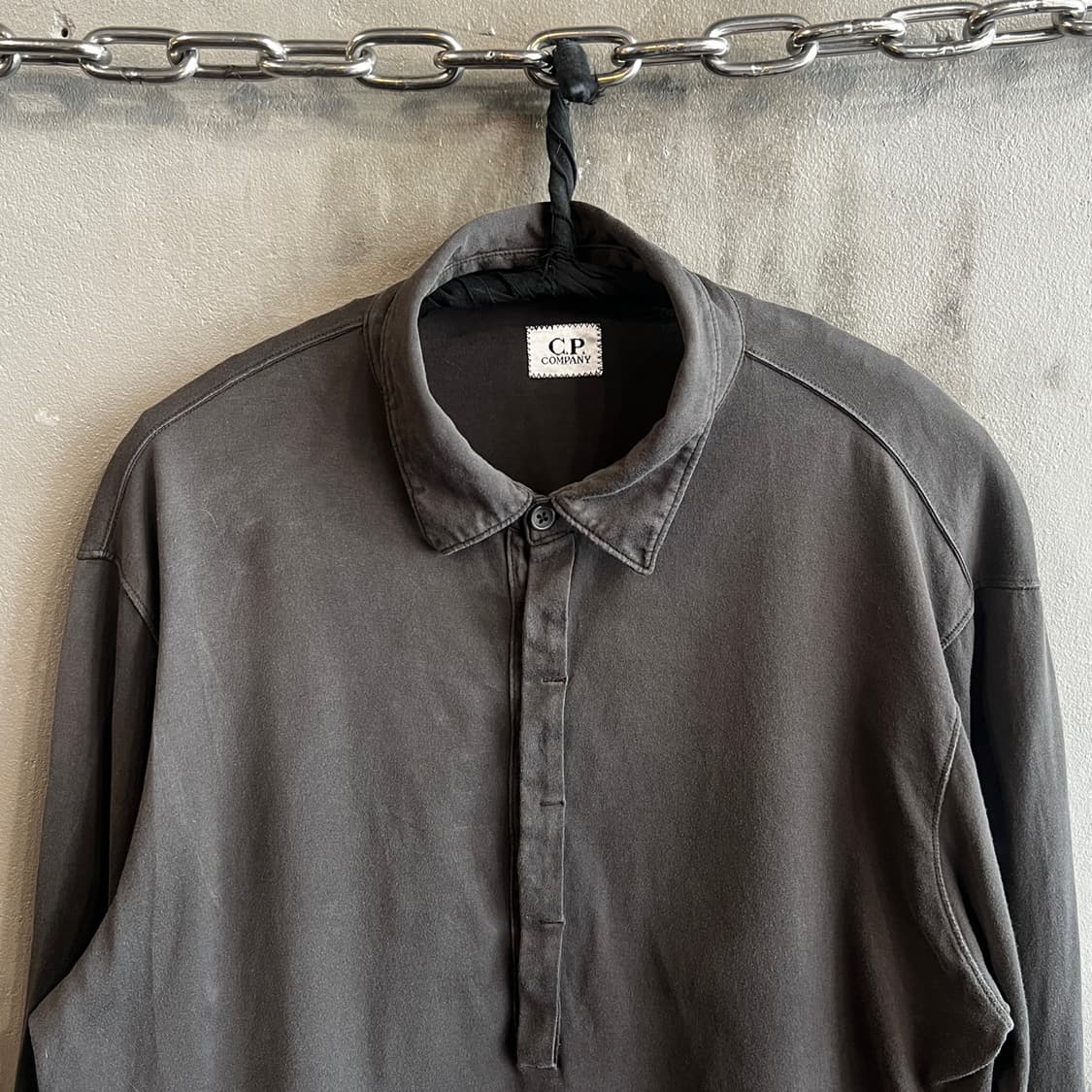 00s CP컴퍼니 가먼트 다이드 풀오버 셔츠 상품이미지3