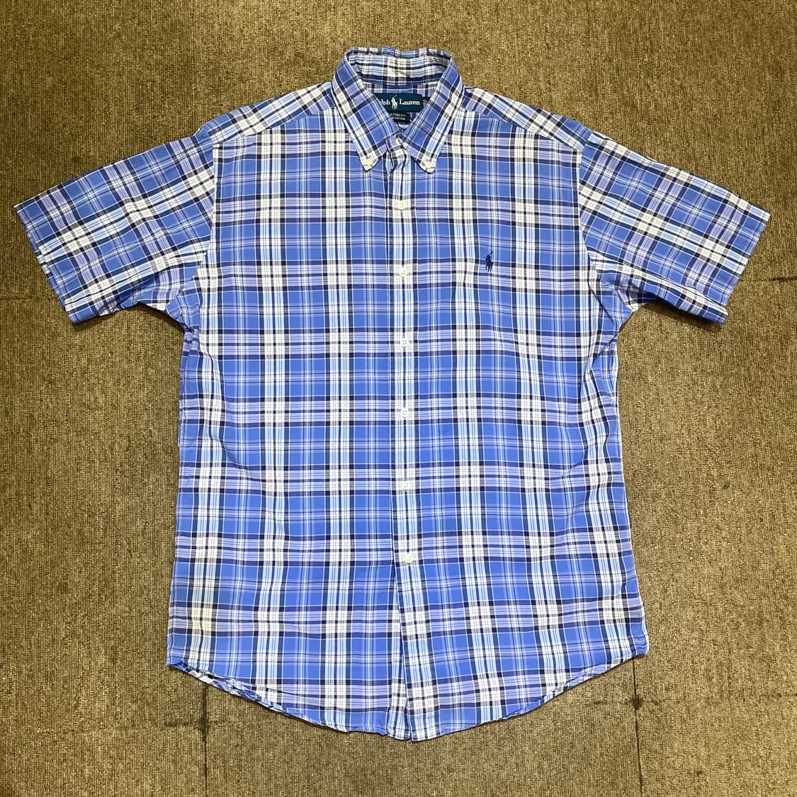  (M) POLO 폴로 랄프로렌 반팔 체크 셔츠 커스텀핏   상품이미지7